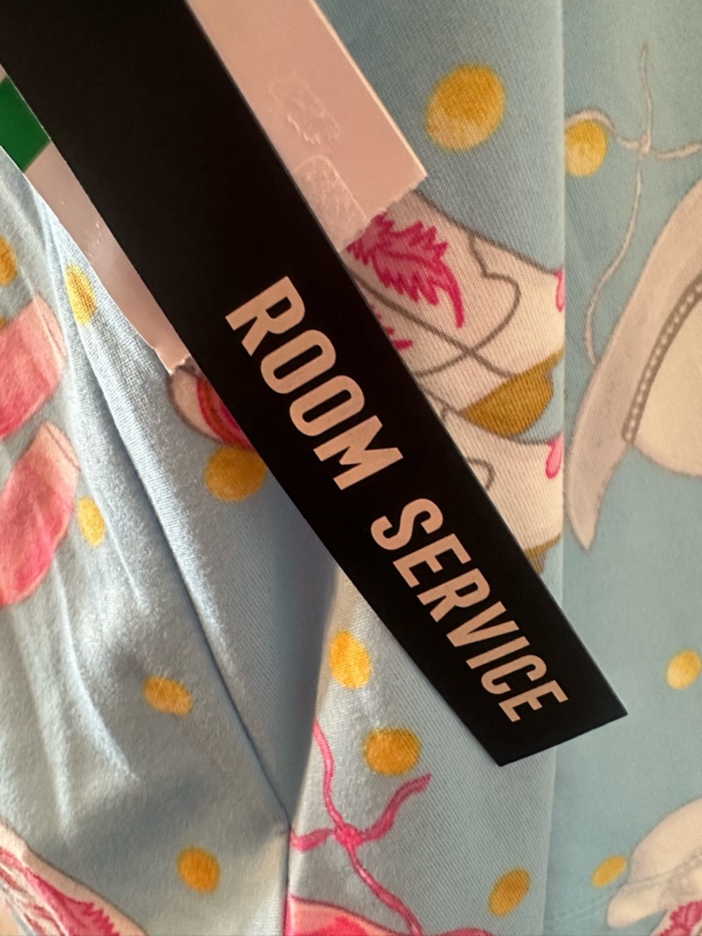 Room Service Pajama Short Set NWT SIZE LARGE - Picture 6 of 6